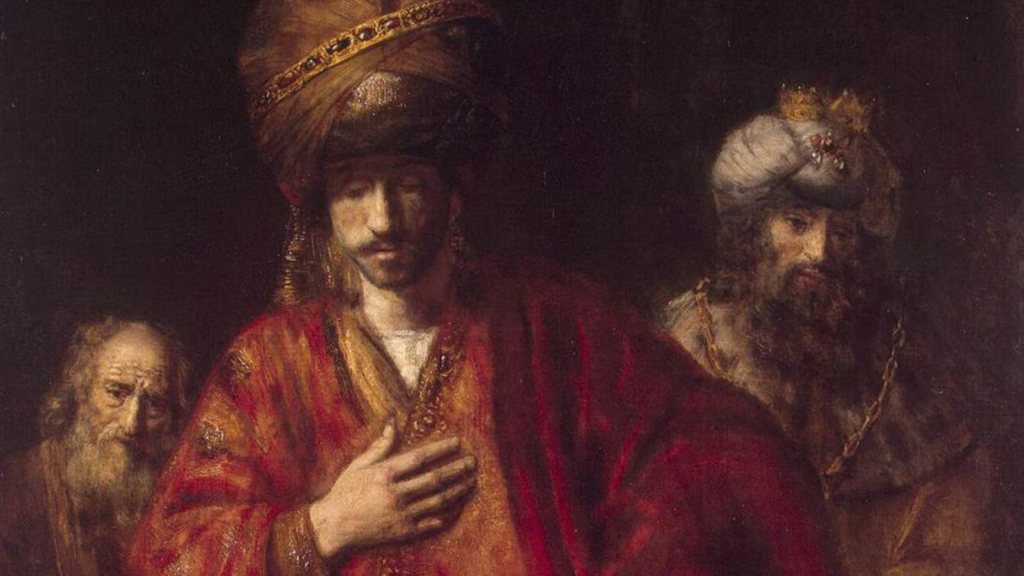 Rembrandt's Haman