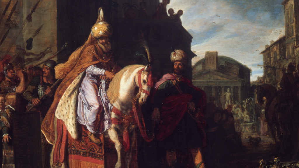 Ten-Minute <i>Mitzvah</i>: The <i>Tekhelet</i> of Mordechai and the <i>Tekhelet</i> of the High Priest